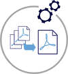 PDF Merger App Logo